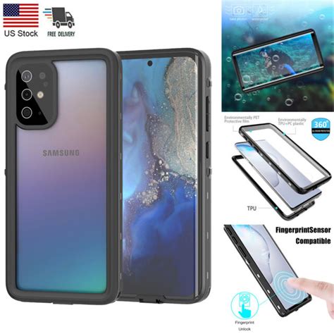 For Samsung Galaxy S20 Plus S20 Ultra 5g Waterproof Case Cover Screen