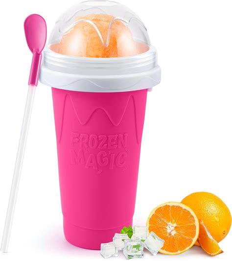 Amazon Com RELPOM Slushie Maker Cup TIK TOK Magic Quick Frozen