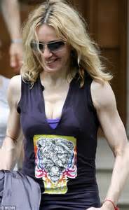 mighty madonna no rest for the queen of eye popping muscles daily mail online