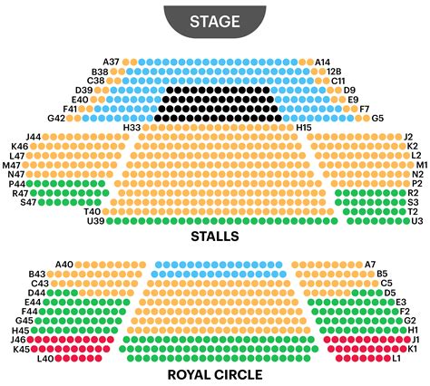 Royal Albert Hall Seating Chart Stalls Elcho Table