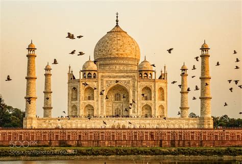 Popular On 500px Taj Mahal At Sunset By Pennyfoyn Taj Mahal Taj