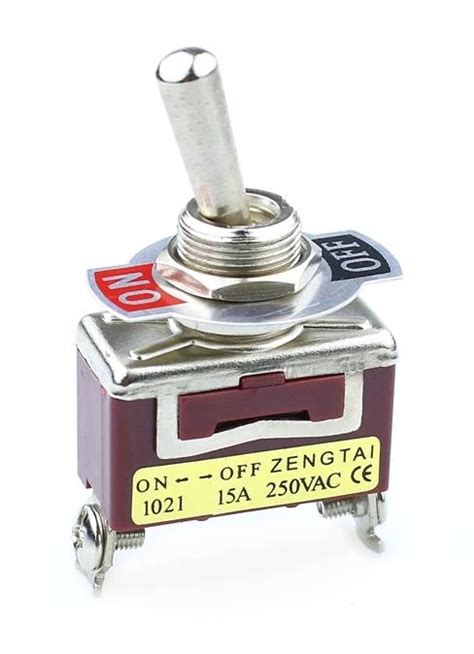 E Ten1021 Interruptor De Palanca De 2 Pines Spst 2 Terminales On Off