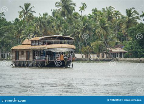 Kerala Houseboat Editorial Stock Photo Image Of Alleppy 98138493