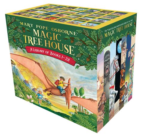 Mary pope osborne, natalie pope boyce illustrators: The Magic Tree House Library: Books 1-28 - Walmart.com