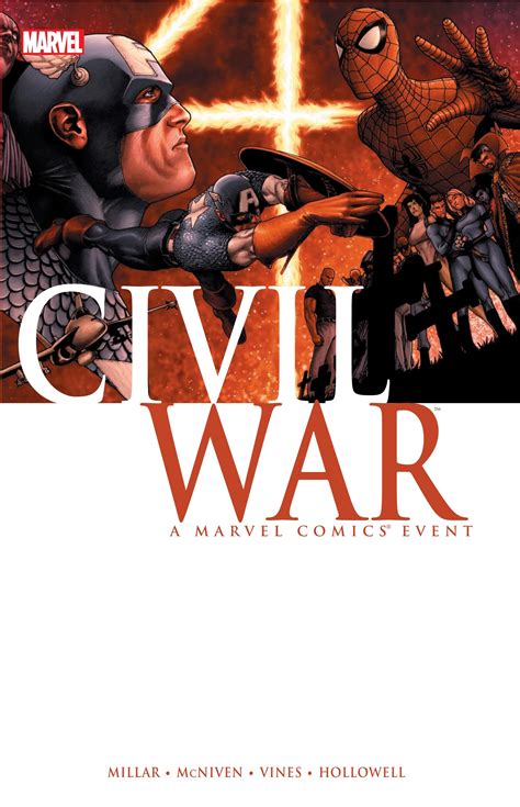 Civil War Mcniven Cover Hardcover Comic Books Comics