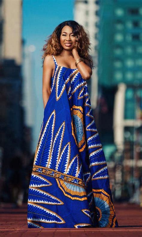 Wakanda Maxi Dress African Print Africanfashiondress African