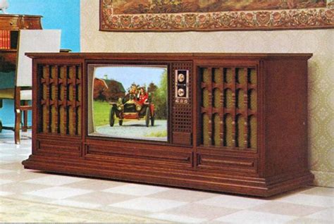 Wood 1980s Tv Set Old Tv S 80s Era Only Vintage Ceiling Fans Com