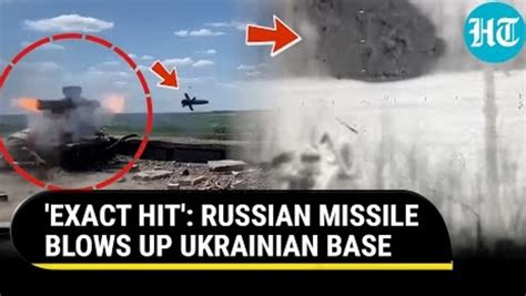 Russian Paratroopers Release Dramatic Footage Of Missile Attack On Ukrainian Military Base