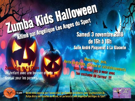 Zumba Halloween Le 1 Novembre 2018 A Blendecques - Zumba kids Halloween - Les Gazelles du Cotentin