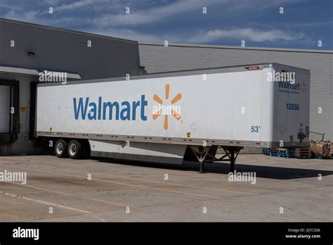 Muncie - Circa August 2022: Walmart Retail Location. Walmart introduced