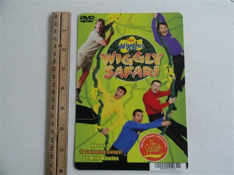 The Wiggles Wiggly Safari Blockbuster Video Backer Card 5x8 1000