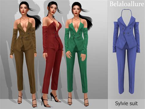 Cut Out Suit For Your Sims Enjoy Found In Tsr Category Sims 4