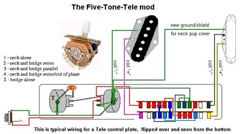 Detailed view of the tele 4 way switch wiring. 5-tone tele mod | Telecaster Guitar Forum