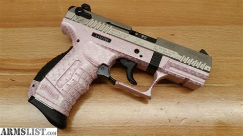 Armslist For Sale Walther P22 22lr Pink Carbon Fiber W Nickel Slide