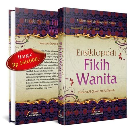 Jual Buku Ensiklopedi Fikih Wanita Hard Cover Pustaka Imam As Syafi