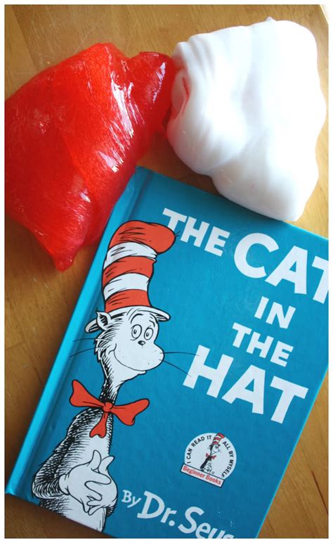 Cat In The Hat Slime Science And Dr Seuss Book Activity