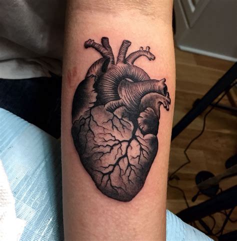Realistic Heart Tattoo By Audrey Mello Realistic Heart Tattoo Tattoos Heart Tattoo