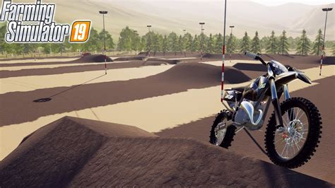 Super Cross Track Build Ktm Dirt Bike Farming Simulator 2019 Youtube