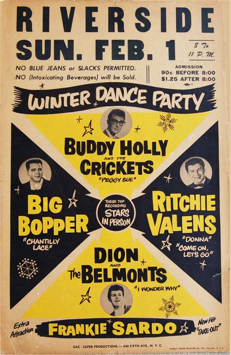 Serious Collector Finds A Buddy Holly 1959 Winter Dance Riverside