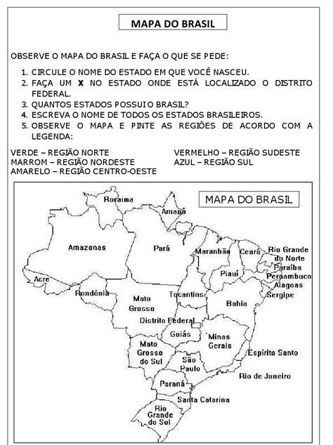 CAPITAIS DO BRASIL Lista Completa Estado e Regiões