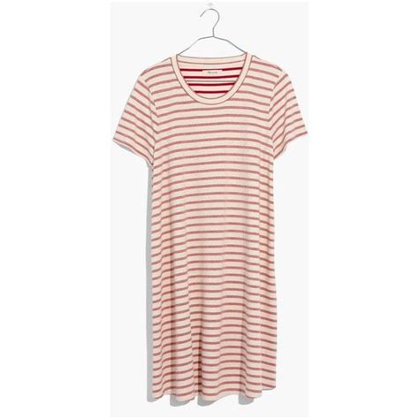 Madewell Striped Retreat Dress 80 Liked On Polyvore Featuring