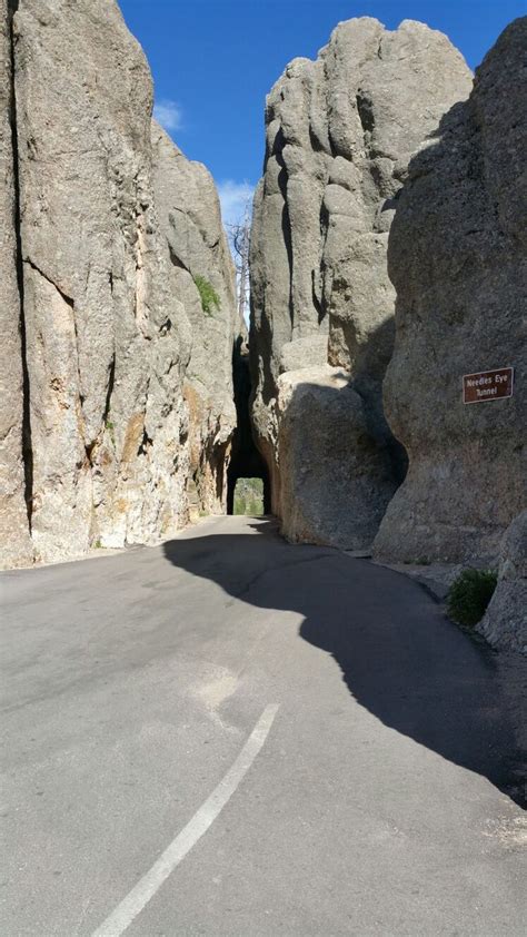 Tunnel On Needles Highway Custer State Park South Dakota Park South