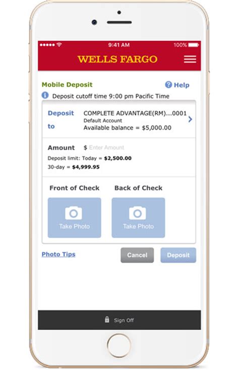 Bring your check and a valid when you visit your wells fargo local branch, you'll need to endorse your check (by signing the back and writing your account number below) and show. Wells Fargo Mobile App Review: Manage Your Money and ...