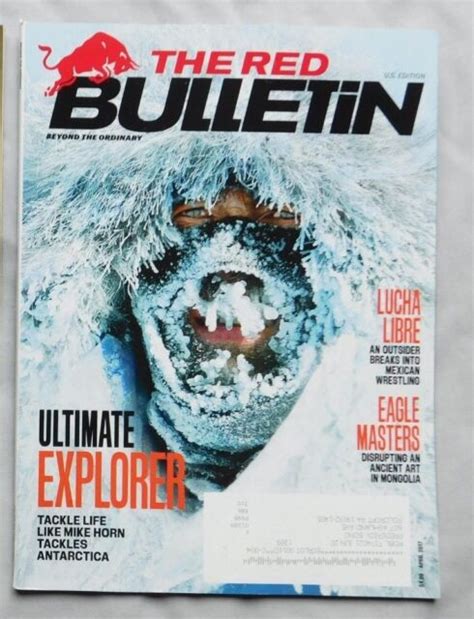April 2017 The Red Bulletin Magazine Ultimate Explorer Ebay