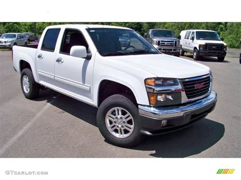 Summit White 2012 Gmc Canyon Sle Crew Cab 4x4 Exterior Photo 66576658