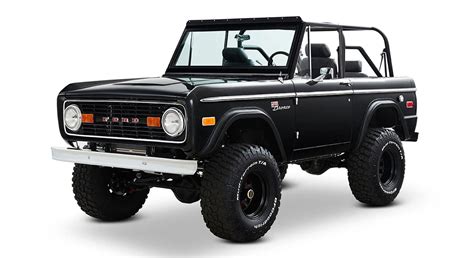 Blacked Out 1968 Ford Bronco Is Darth Vaders Classic