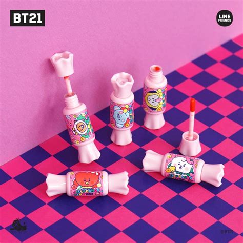 在庫限り！ クリアランスセール： ソロモン商事 Bt21 ゼリーキャンディティント Jelly Candy Tint ティント リップ