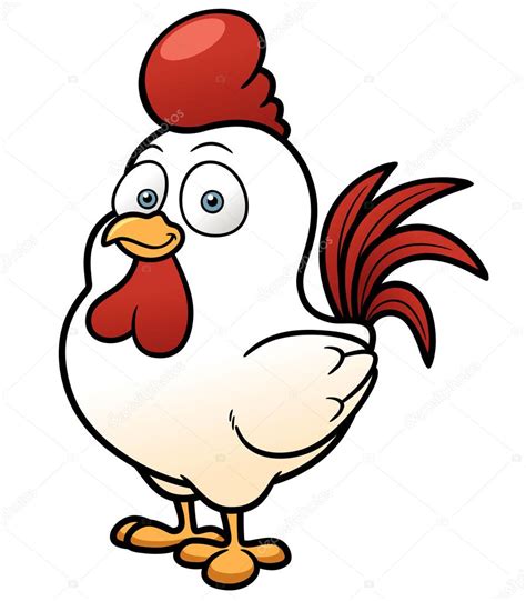Cartoon Chicken — Stock Vector © Sararoom 29883789