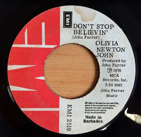 Olivia Newton John Don T Stop Believin 1976 Vinyl Discogs