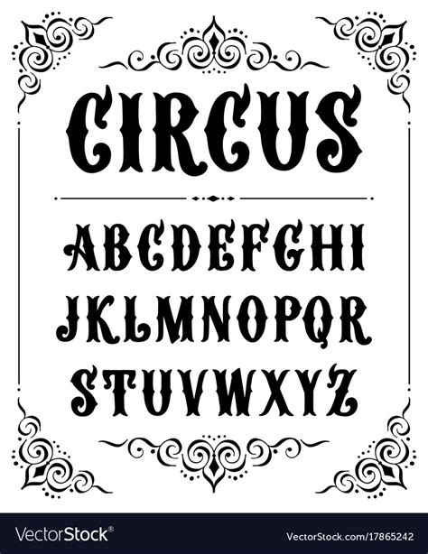 Vintage Circus Fonts Free A Handy Collection Of Westerncircus Type