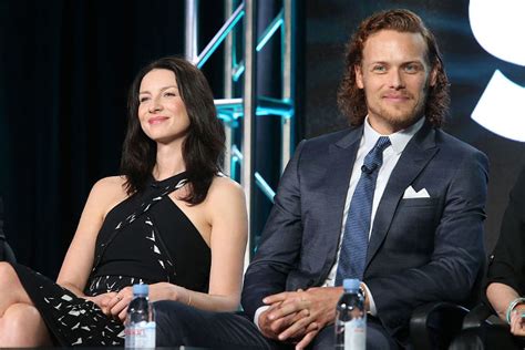 Sam Heughan Caitriona Balfe Update Superfit Outlander Couple Joined