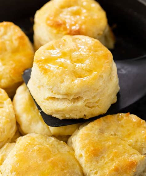 Buttermilk Biscuits Topped With Honey Butter The Kind Of Cook Recipe