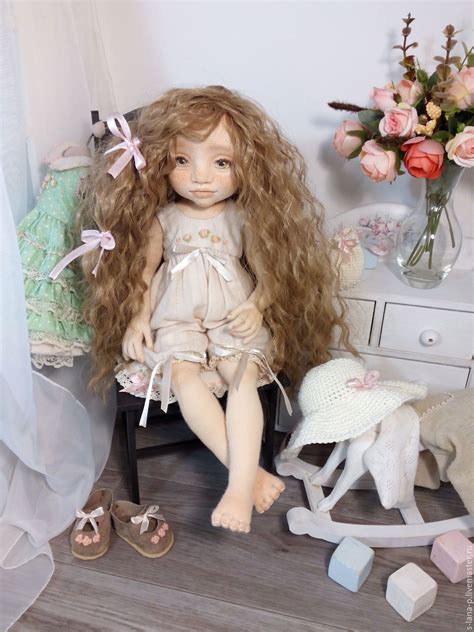 Авторская интерьерная коллекционная кукла купить в интернет магазине