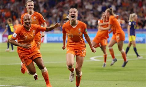 Netherlands Are Through To The World Cup Final After Jackie Groenens 99th Minute Strike Downs