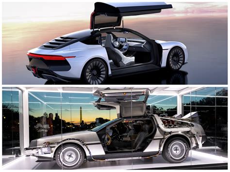 Delorean Alpha5 Vs Delorean Dmc 12 New And Old Futures