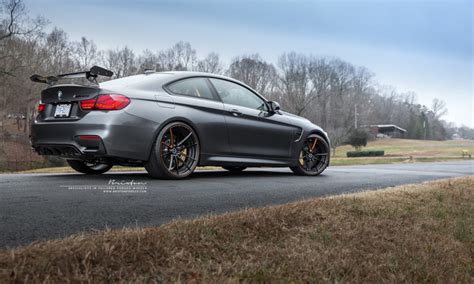 Gloss black trim is added to the kidney grille, side gills, and model badge on the trunk.17. Featured Fitment: Carnucopia BMW M4 GTS with Brixton ...