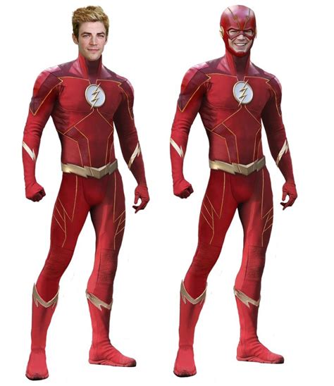 Grant Gustin Flash Costume
