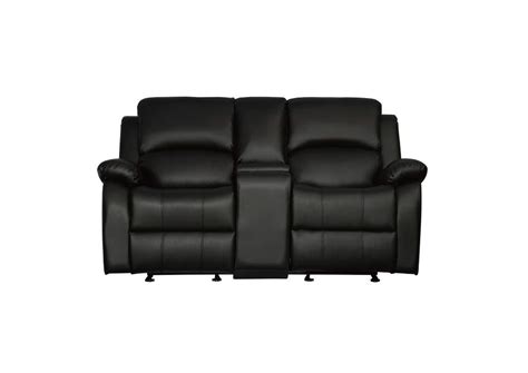 Clarkdale Double Glider Reclining Love Seat With Center Console Sans