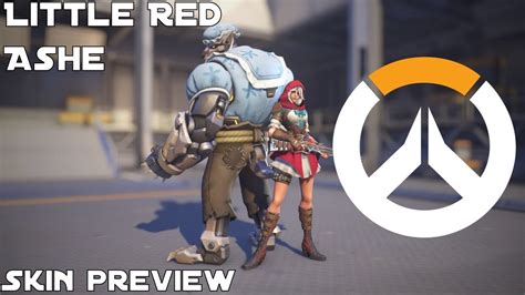 Little Red Ashe Overwatch Skin Preview Youtube