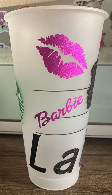 Barbie Starbucks Cup Etsy