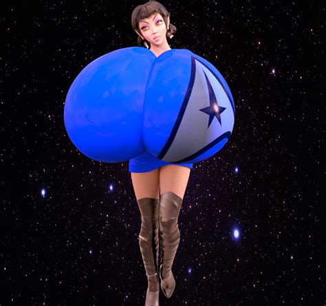 rule 34 3d bimbo blue shirt boots female huge breasts jackd22 solo star trek starfleet