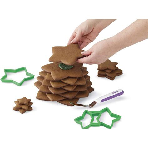 3d Christmas Tree Cookie Cutter Kit The Green Head