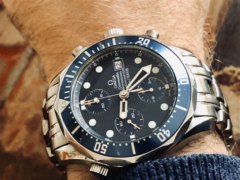 Omega Seamaster Diver 300M Automatic 41.5mm Chronograph Stainless Steel ...