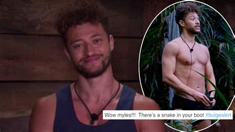 Im A Celebrity Fans Shocked As Myles Stephenson Accidentally Flashes