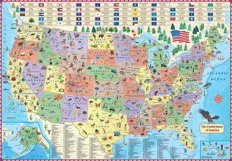 World Maps Library Complete Resources Maps Of The United States For Kids