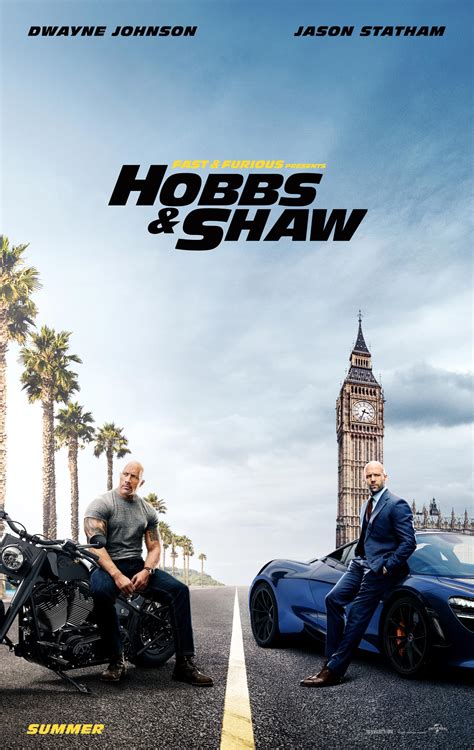 Fast And Furious Presents Hobbs And Shaw 2019 Poster 1 Trailer Addict